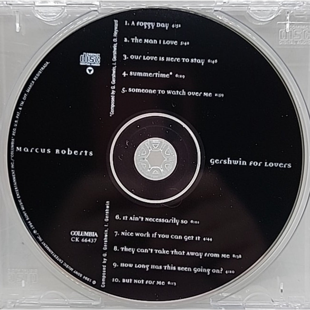 Gershwin for Lovers by Marcus Roberts (CD, 1994)