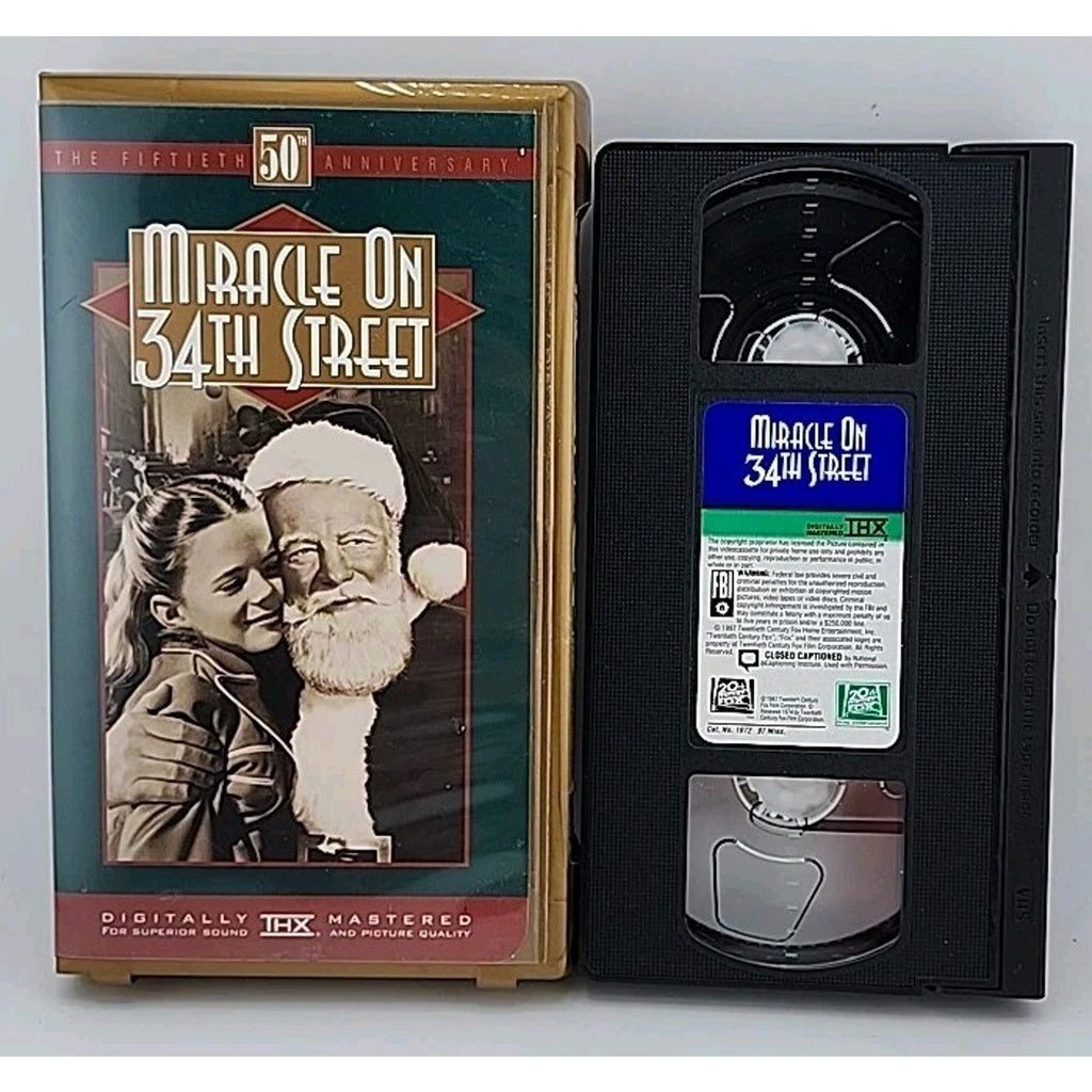 Miracle on 34th Street (VHS, 1997, 50th Anniversary Edition)