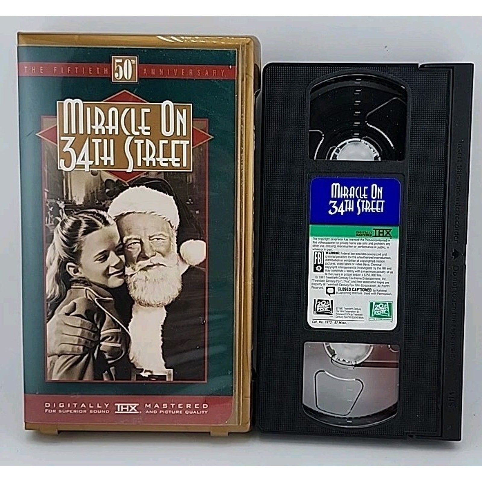 Miracle on 34th Street (VHS, 1997, 50th Anniversary Edition)