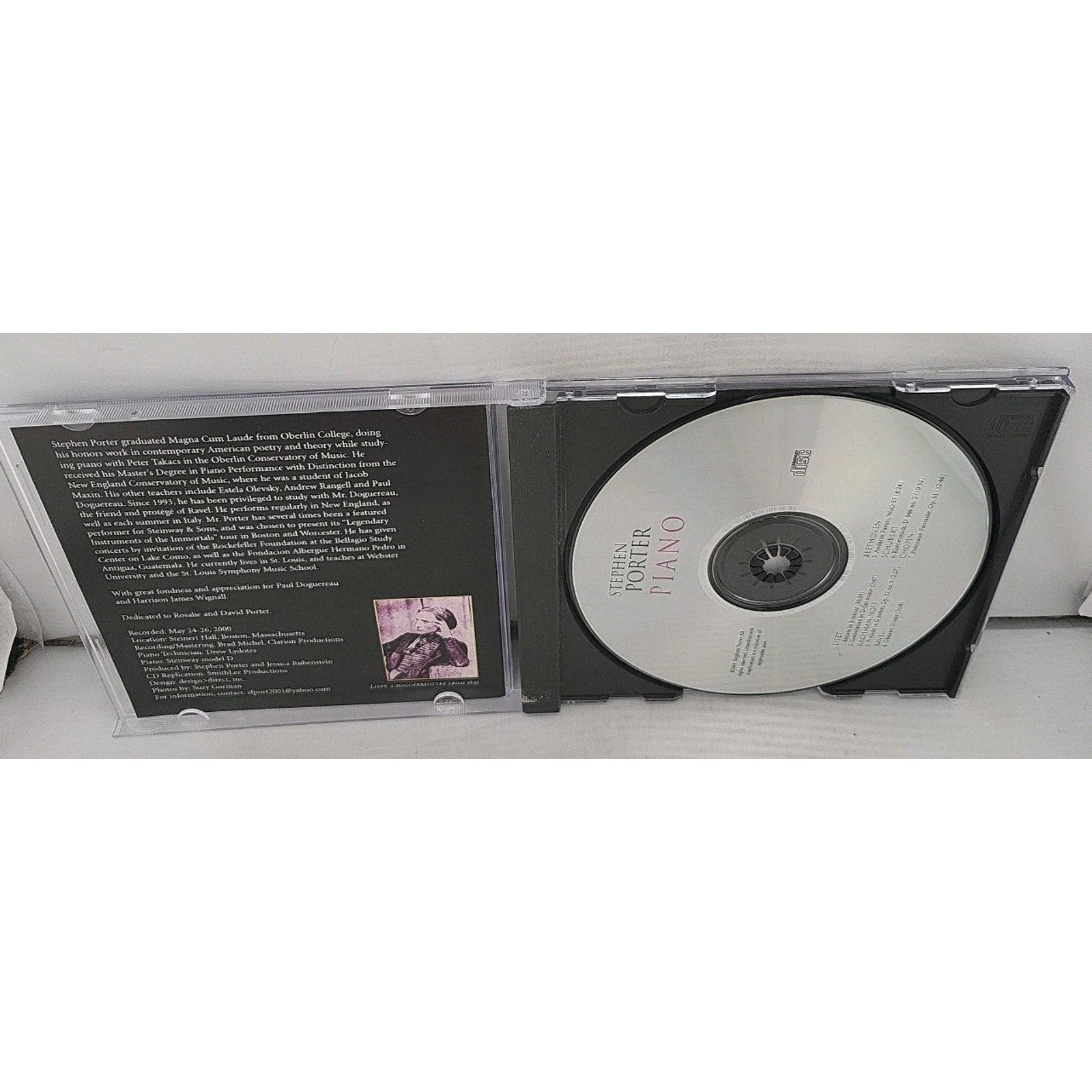 Stephen Porter Piano CD