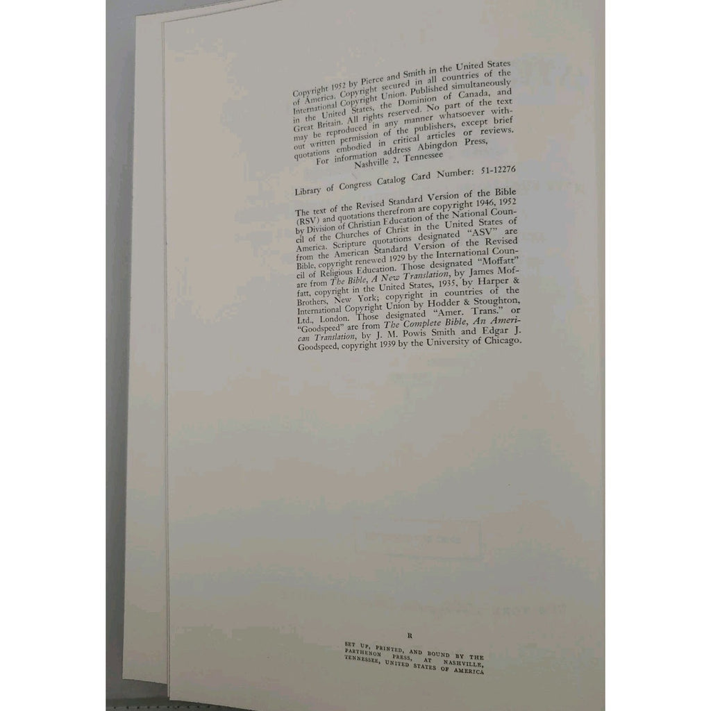 The Interpreters Bible General and Old Testament Articles, General and Old T...
