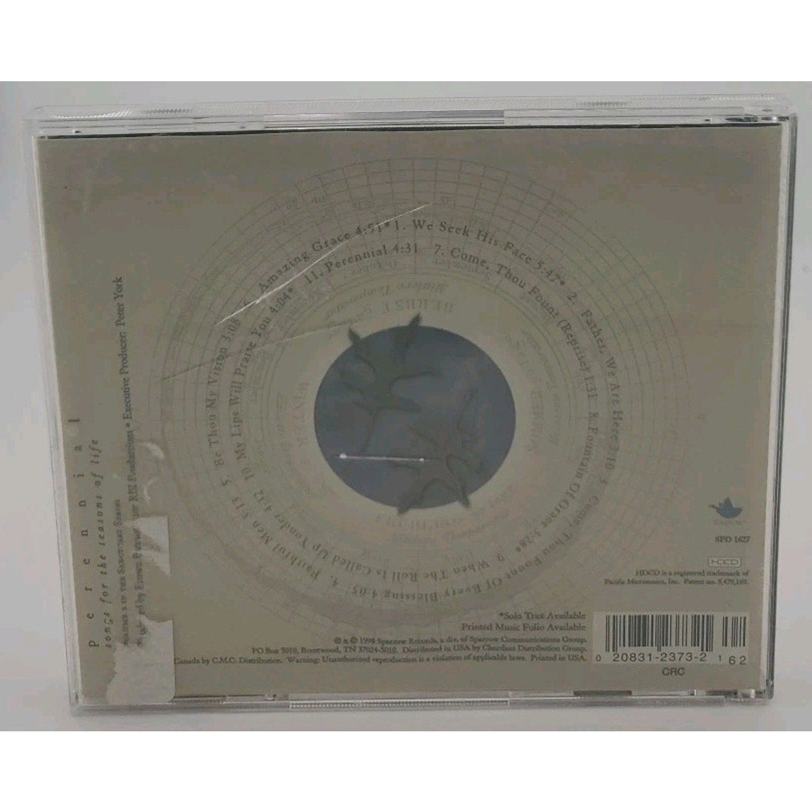 Perennial: Songs for the Seasons of Life by Twila Paris (CD, Mar-1998)