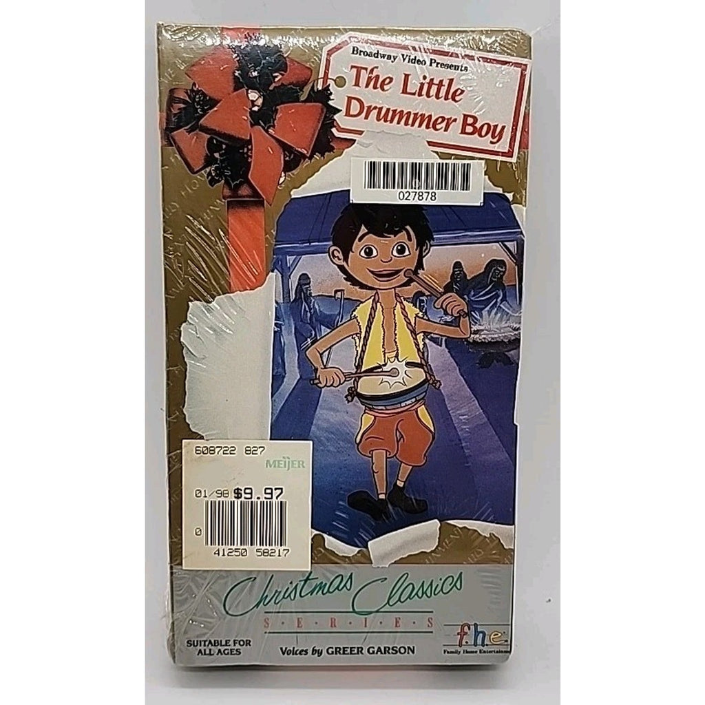 The Little Drummer Boy (VHS, 1993) *Brand New*