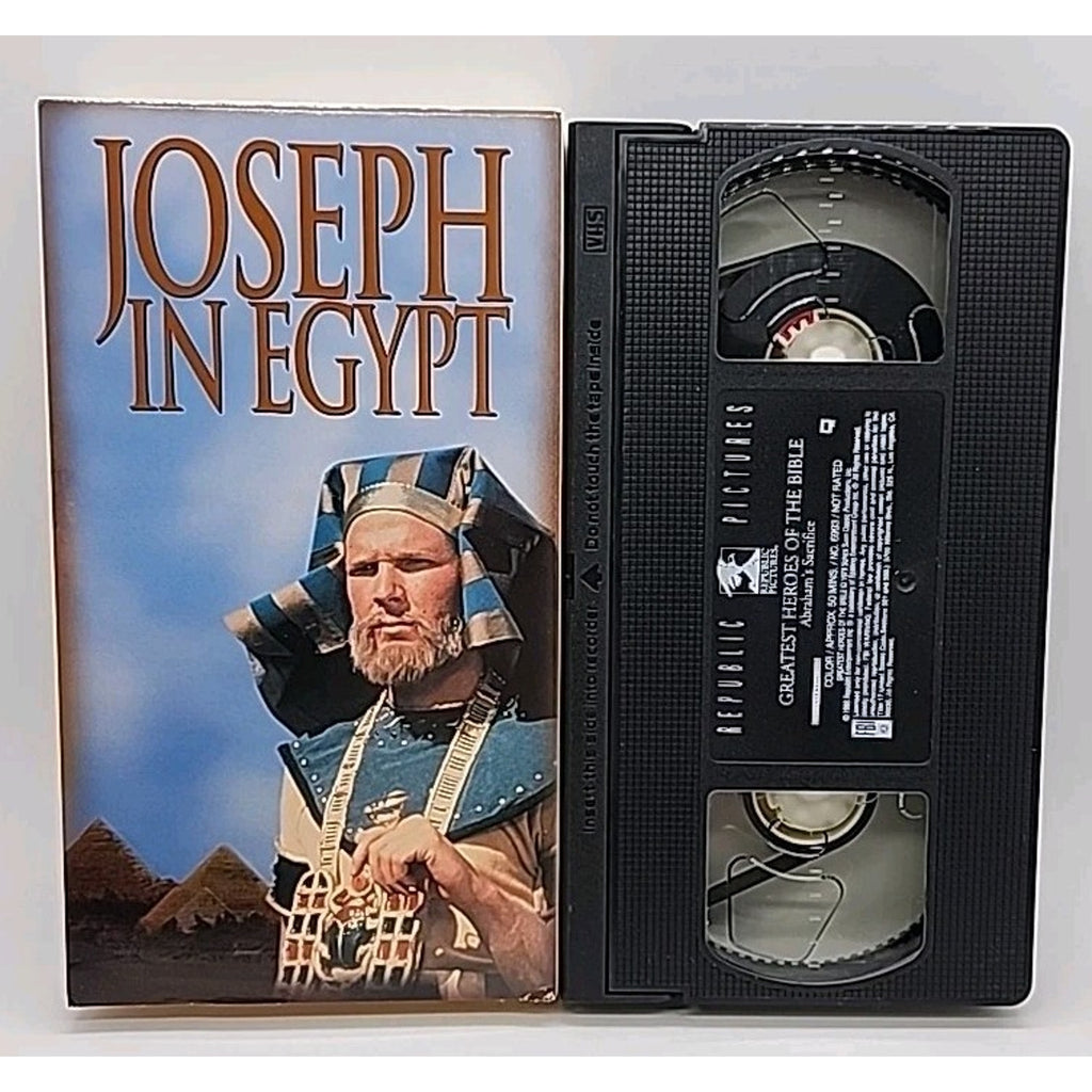 Greatest Heroes of the Bible - Joseph in Egypt (VHS, 1998)