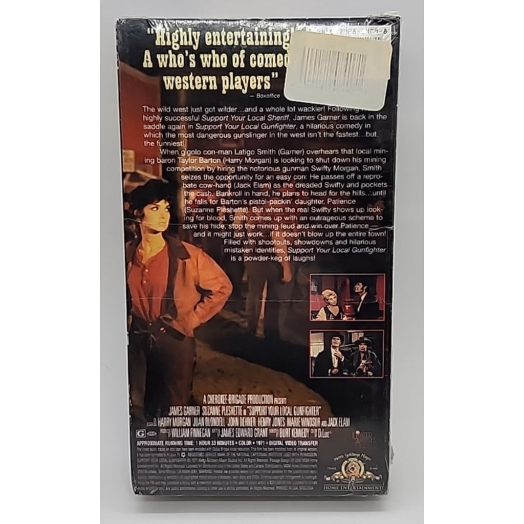 Support Your Local Gunfighter (VHS, 1993) *Brand New*