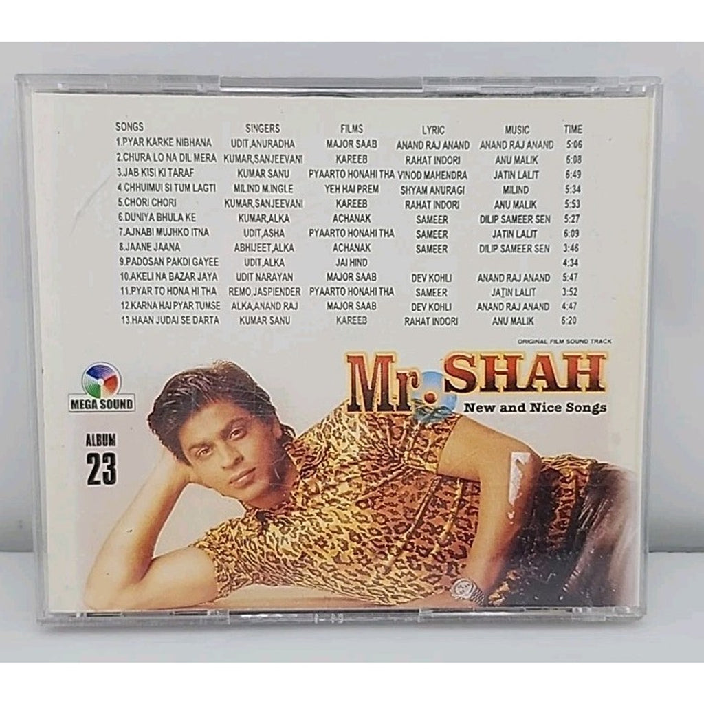 Mr. Shah New And Nice Songs Only 1 Disc (CD)