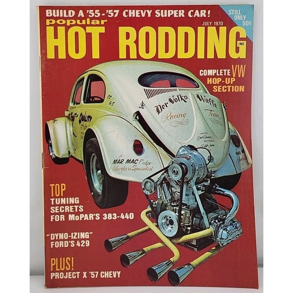 Popular Hot Rodding Magazine July 1970