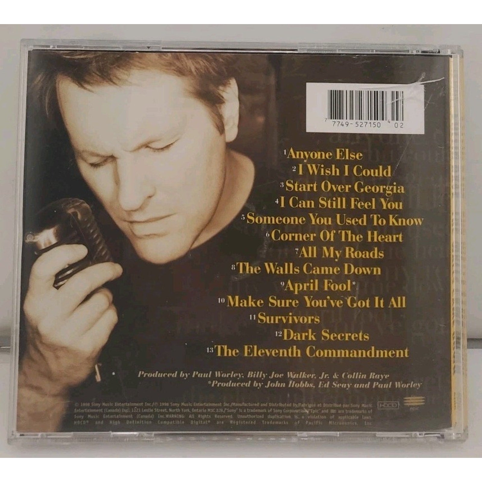 Collin Raye - The Walls Came Down [1998 CD]