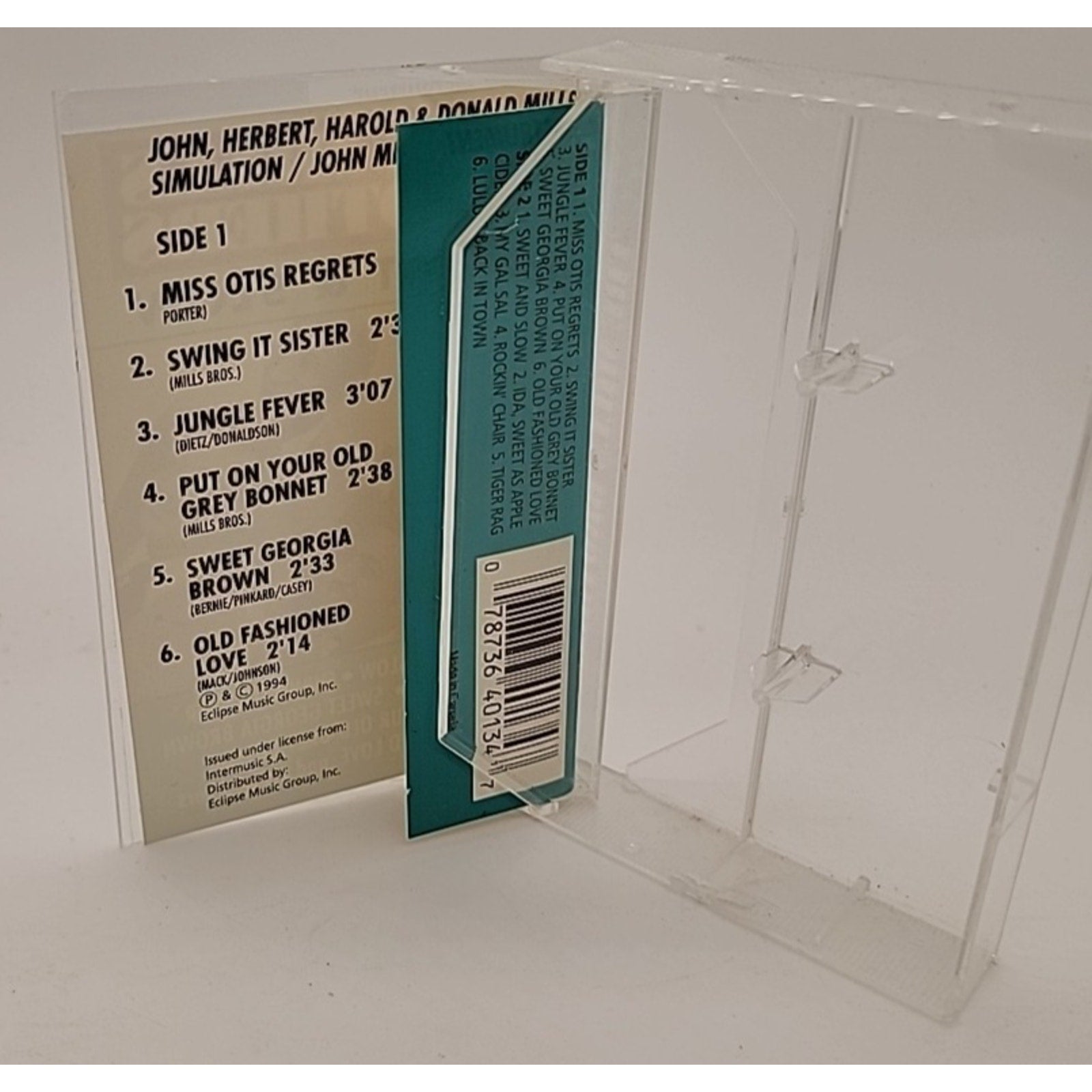 The Mills Brothers: Sweet & Slow (Cassette Golden Stars 1994)