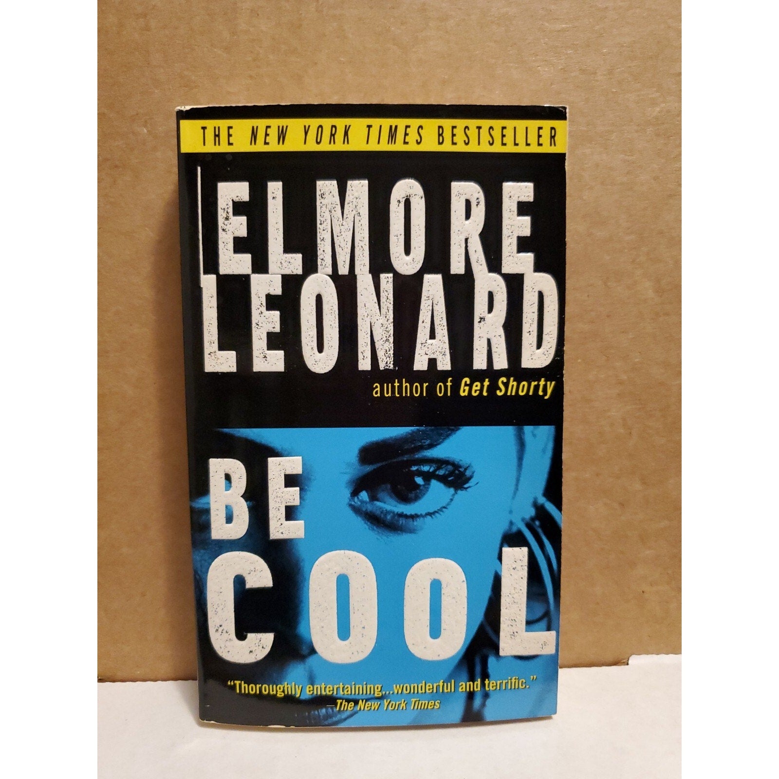 Be Cool: A Novel - by, Elmore Leonard, used paperback book