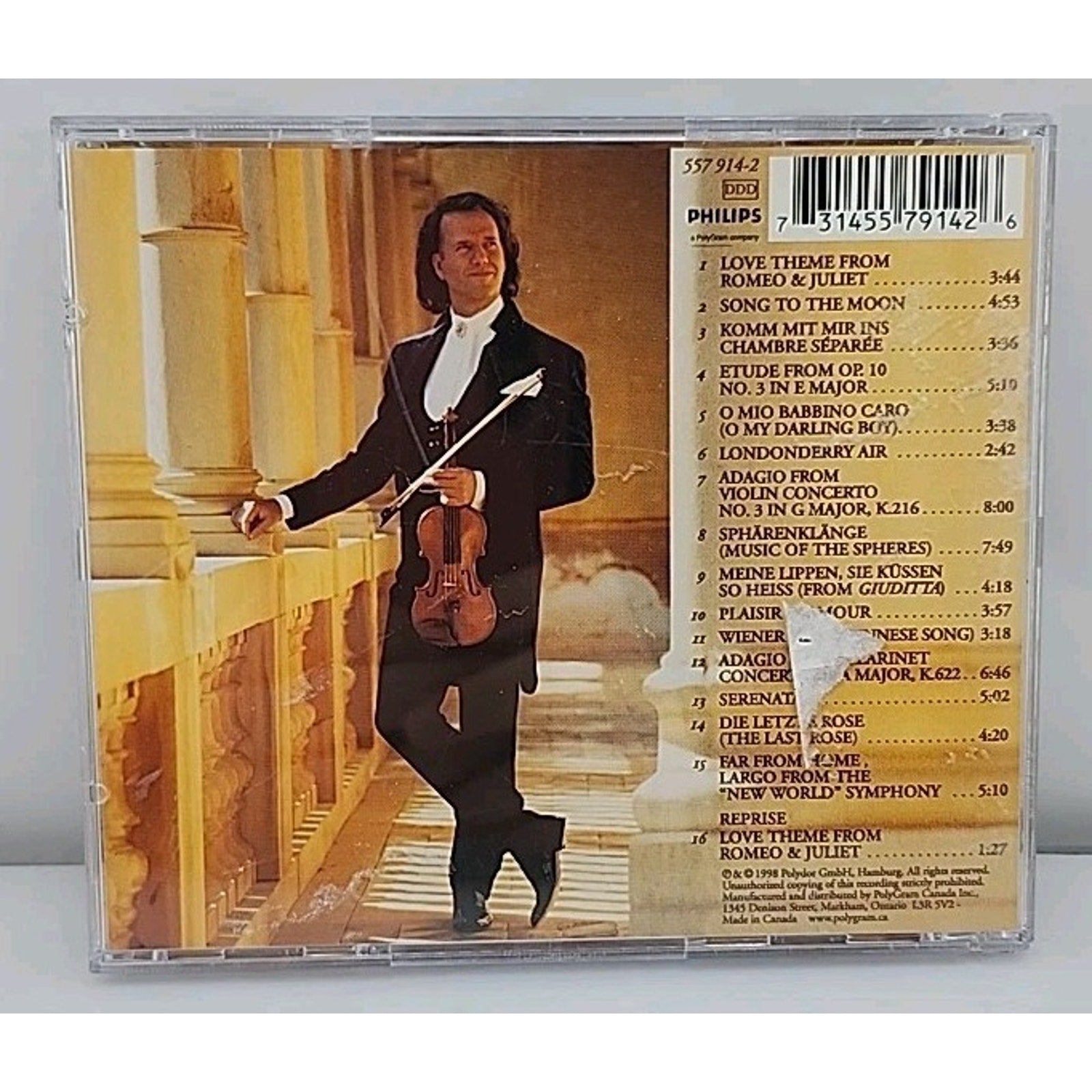 Romantic Moments by Rieu, Andre (CD, 1999)