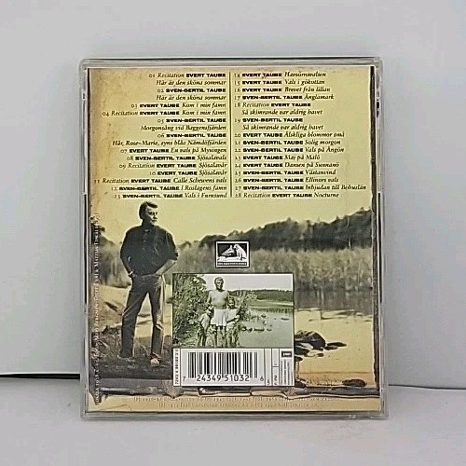 Sven-bertil & Evert Taube Här Är Den Sköna Sommar CD Album