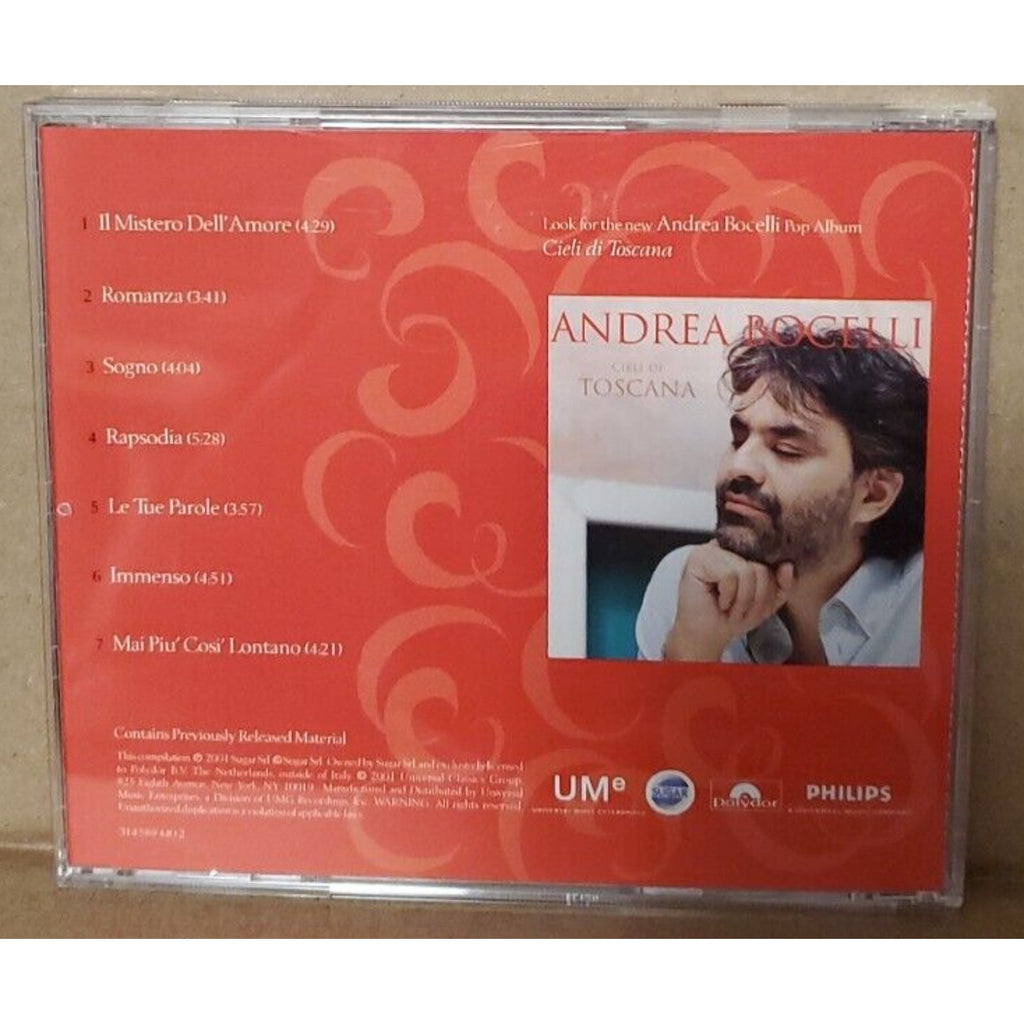 Victoria's Secret Presents-Mistero Dell' Amore ANDREA BOCELLI (CD)