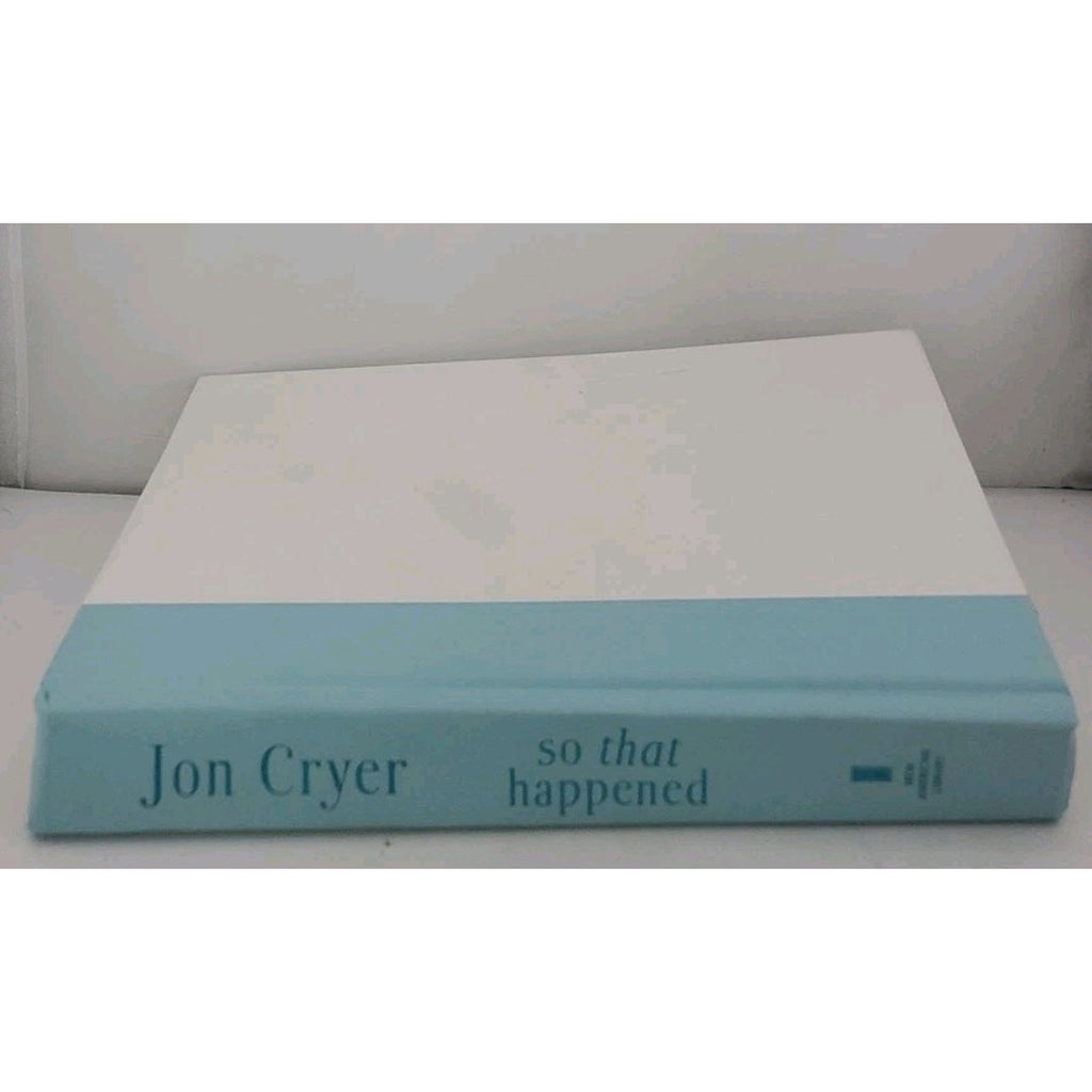 So That Happened : A Memoir by Jon Cryer (2015, Hardcover)
