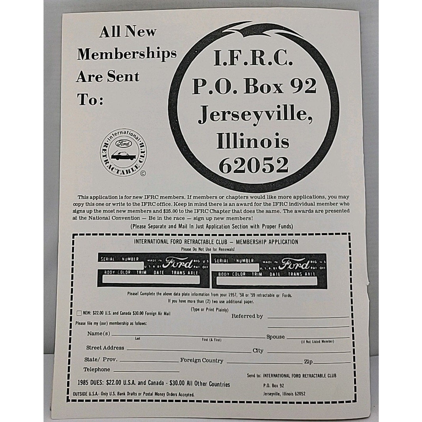 The Skyliner Newsletter - International Retractable Club - November-December...