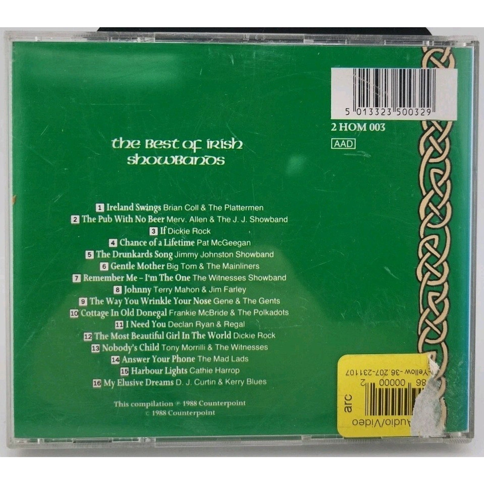 Homeland The Best Of Irish Showbands CD