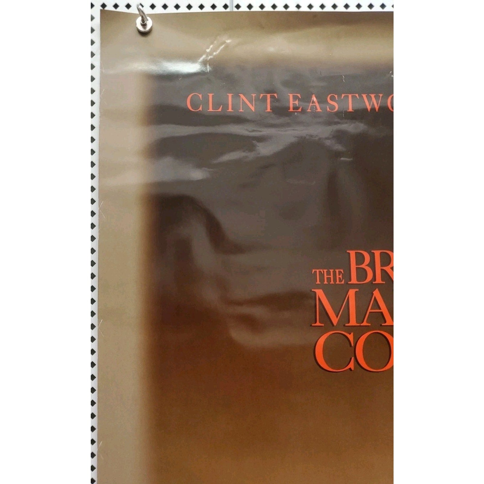 The Bridges of Madison County 1995 Double-Sided Movie Poster 27x40 Streep