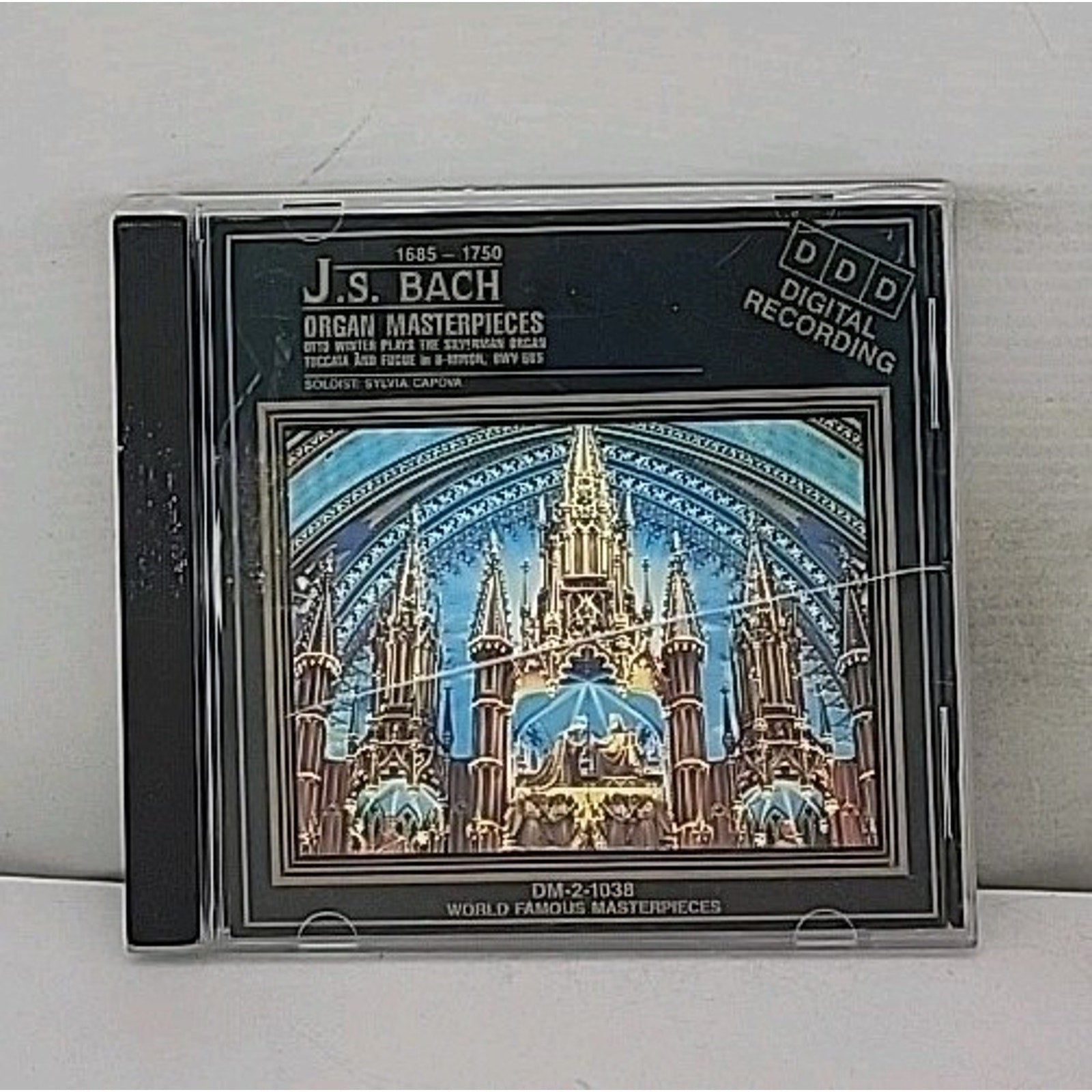 J.S. Bach Organ Masterpieces CD Otto Winter Sylvia Capova