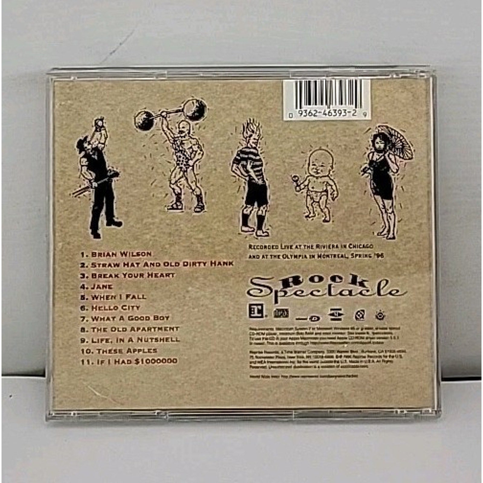 Rock Spectacle by Barenaked Ladies (CD, 1996)