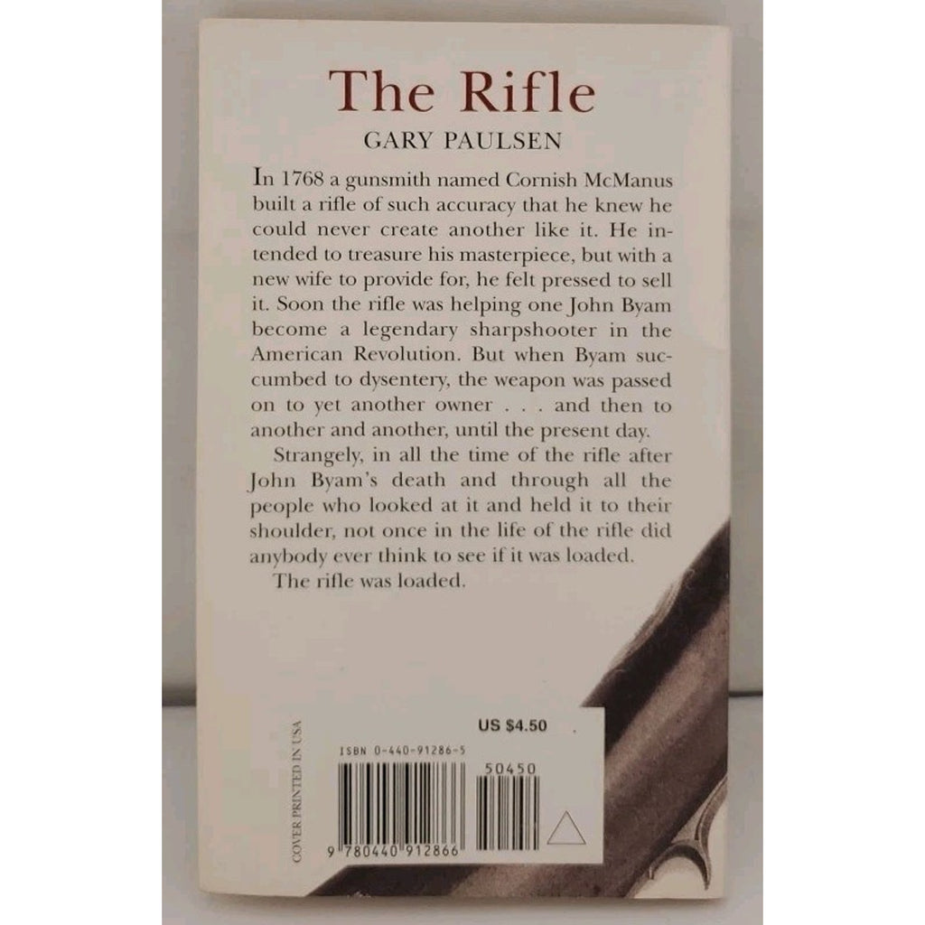 The Rifle by Gary Paulsen 1997 Paperback