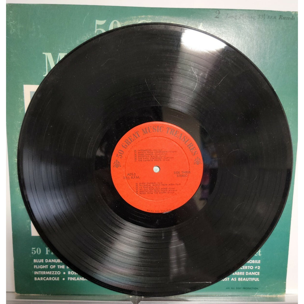 Various - 50 Great Music Treasures (Vinyl)