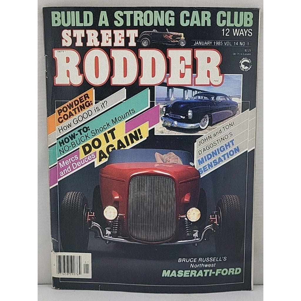 Street Rodder Magazine - January 1985 - Vol. 14 No. 1