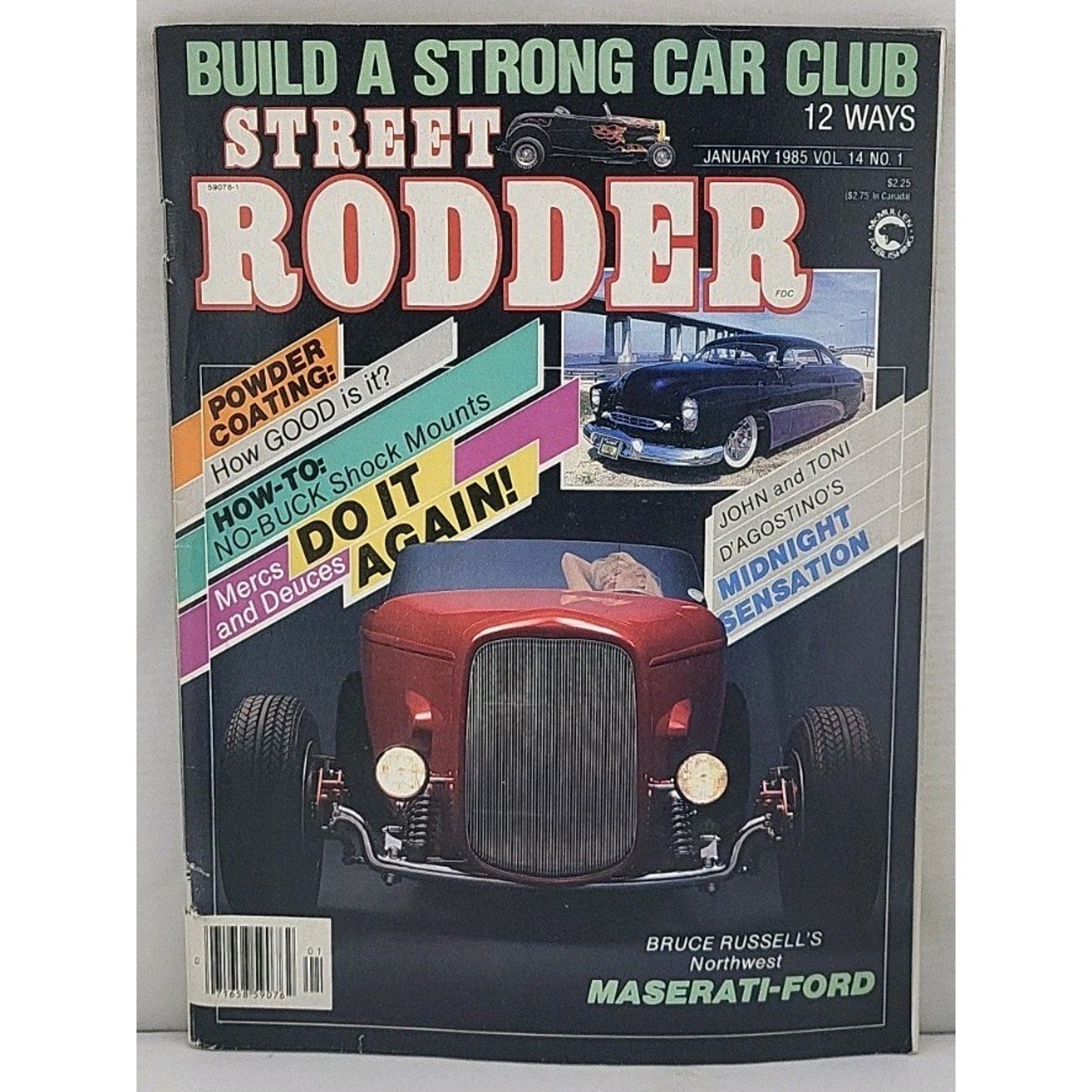 Street Rodder Magazine - January 1985 - Vol. 14 No. 1