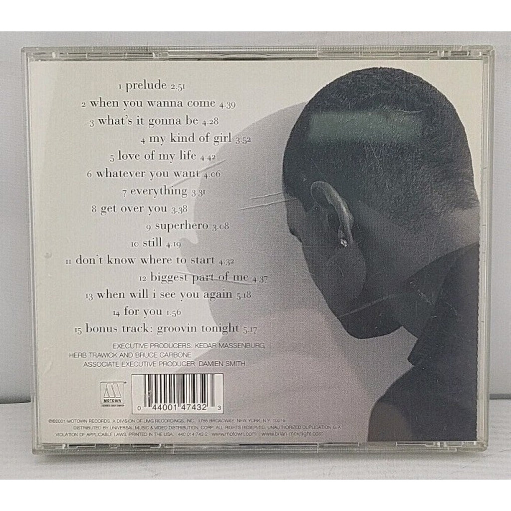 Superhero by Brian McKnight (CD, Aug-2001, Motown)