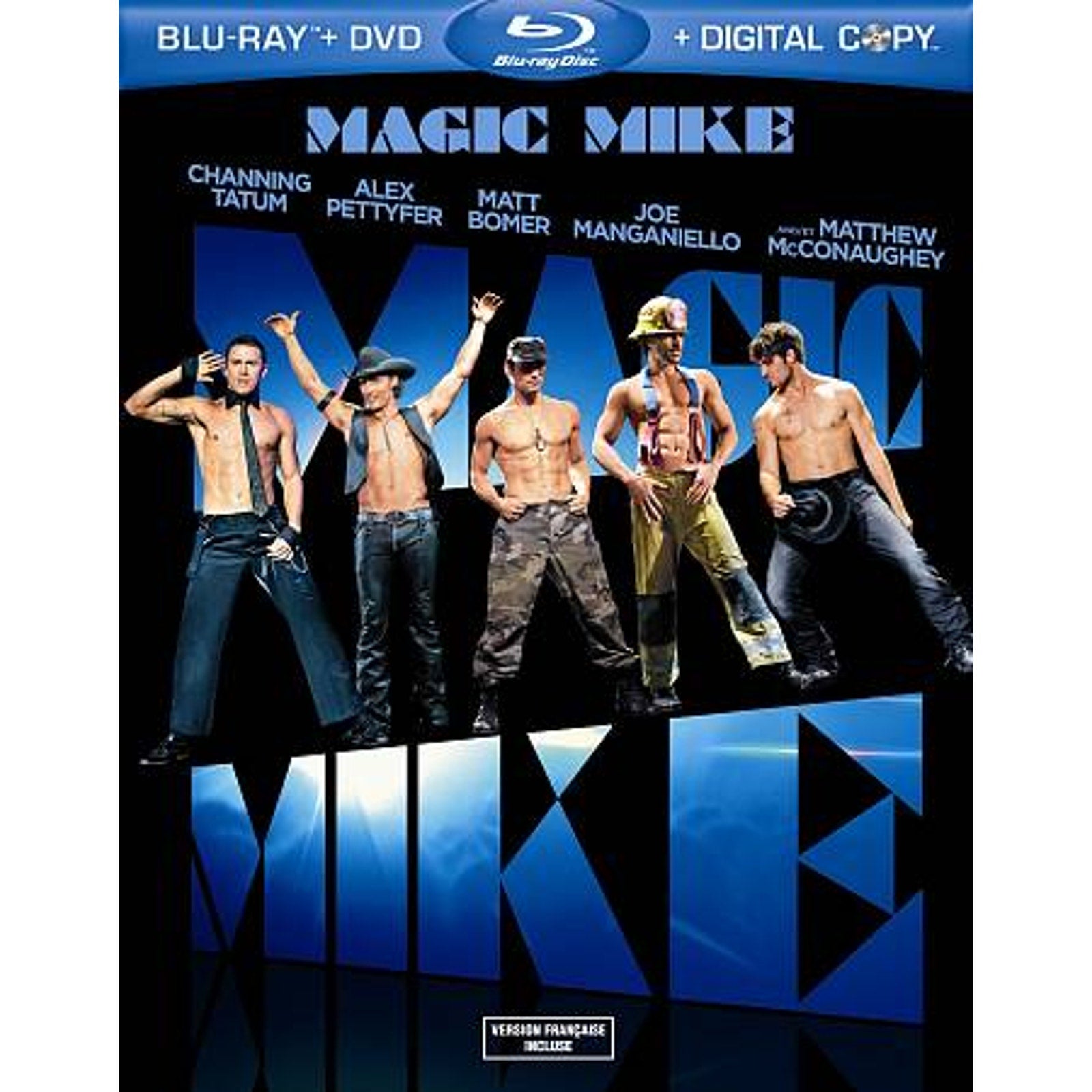 Magic Mike (Blu-ray/DVD, 2012, Canadian)