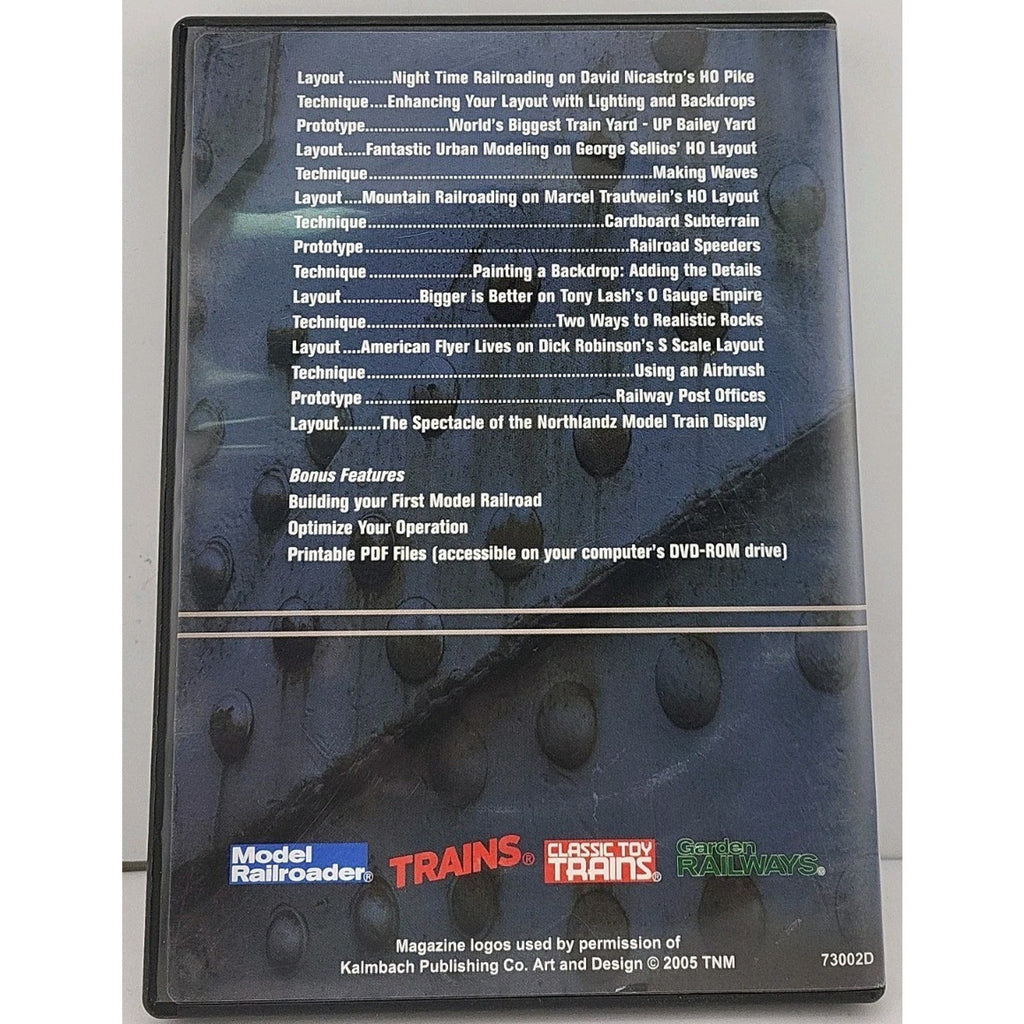 Dream Plan Build Video Series DVD: Layouts, Modeling Tips & Prototype Railroads