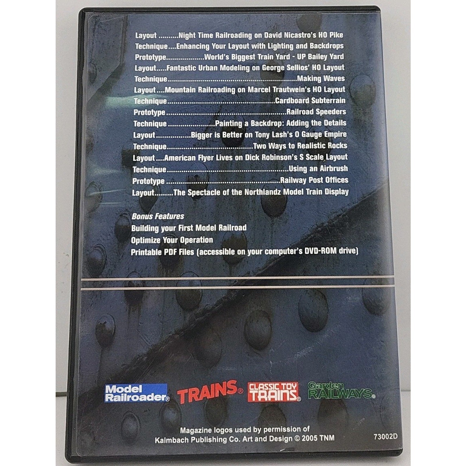 Dream Plan Build Video Series DVD: Layouts, Modeling Tips & Prototype Railroads