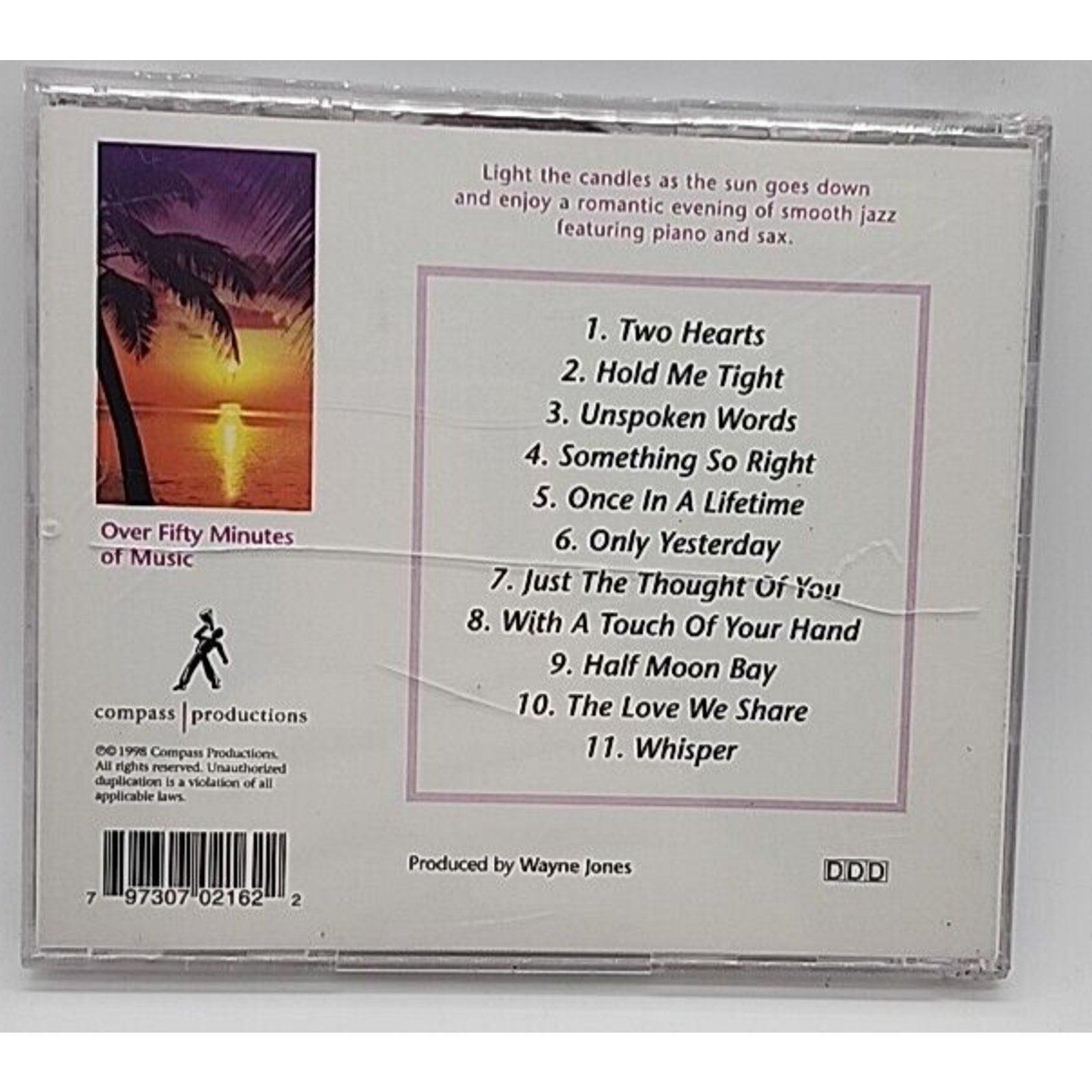 Romantic Evening by Wayne Jones (CD, 1998, Lifescapes Music)