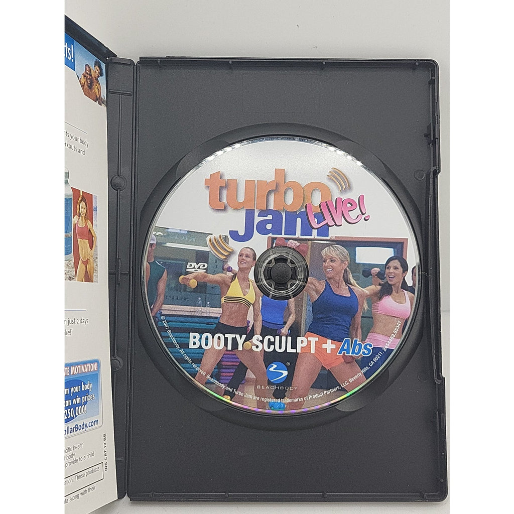 Turbo Jam Live! Booty Sculpt + Abs DVD