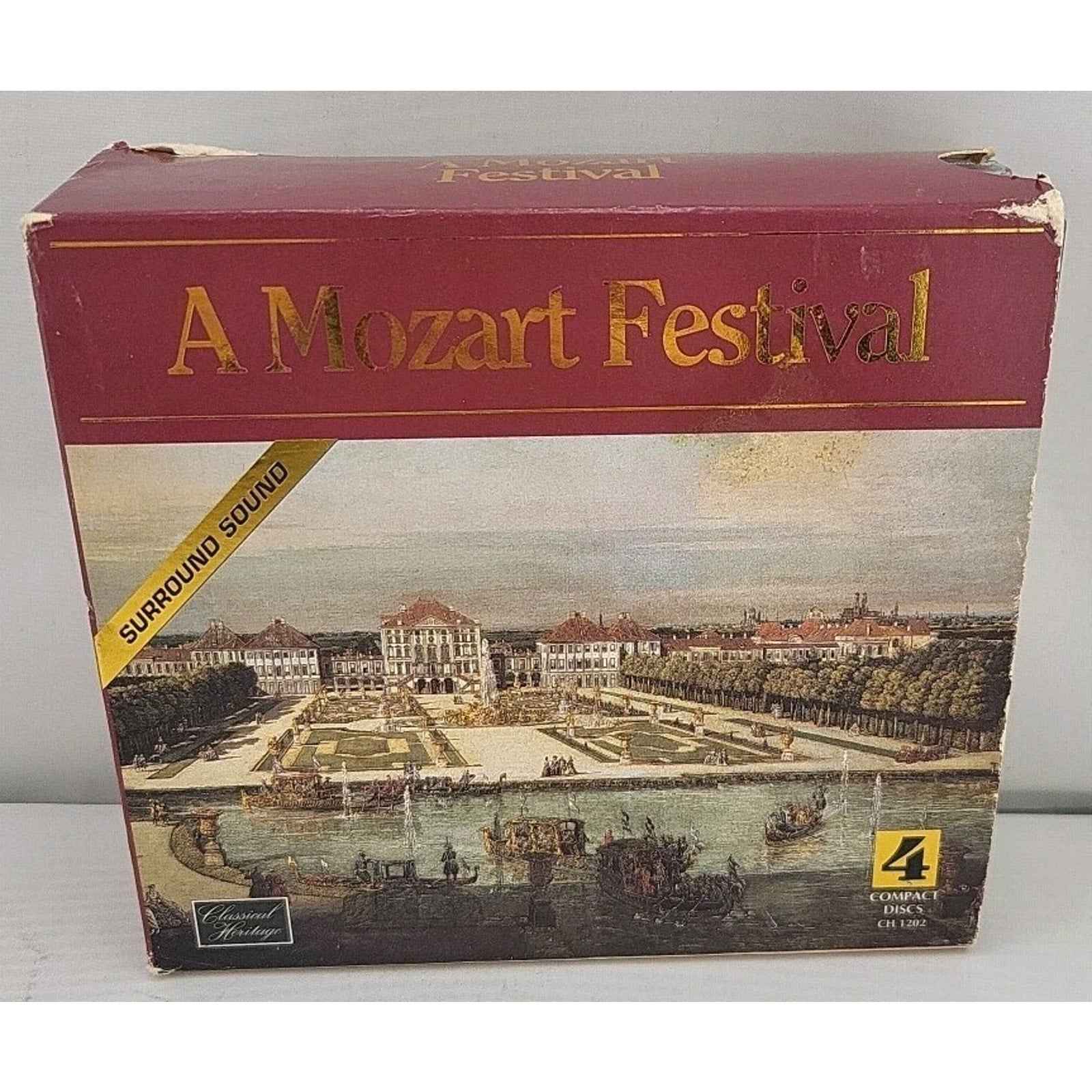 Wolfgang Amadeus Mozart - A Mozart Festival (CD, 4 Discs, 1991)
