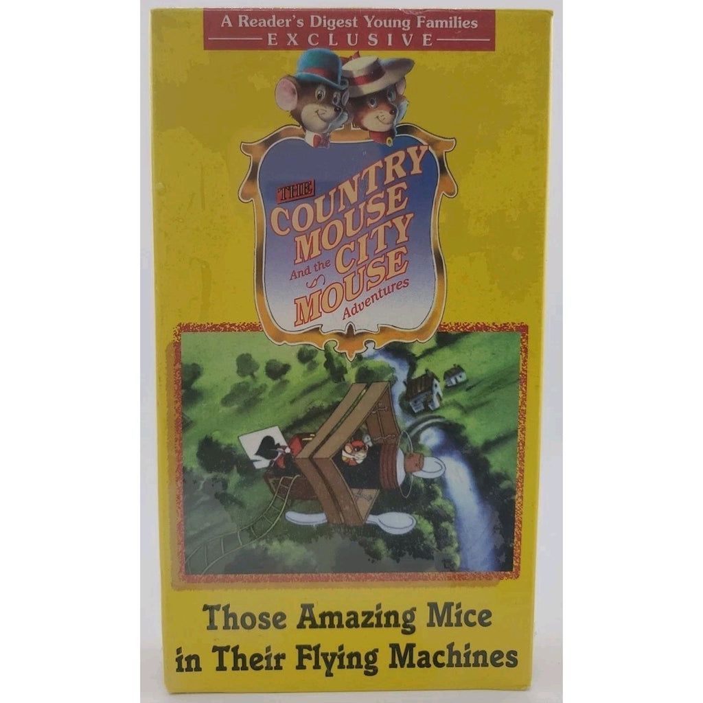 The Country Mouse And the City Mouse Adventures (VHS, 1997) *Brand New*