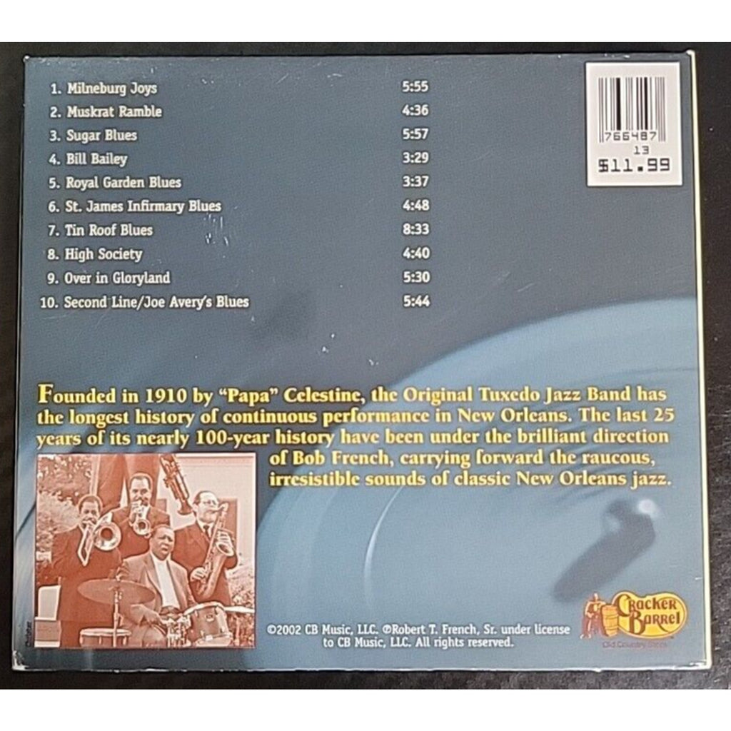 Bob French's Original Tuxedo Jazz Band (CD, 2002, Cracker Barrel)
