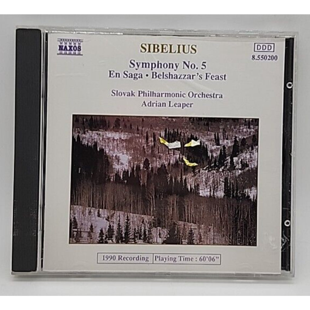 Symphony No. 5 in E-Flat Major, Op. 82 Sym 5/En Saga by J. Sibelius (CD, 1994)