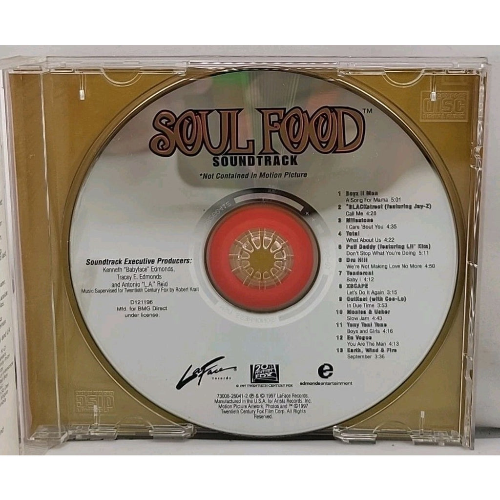 Soul Food: Music from the "Soul Food" Motion Picture - Original Soundtrack CD