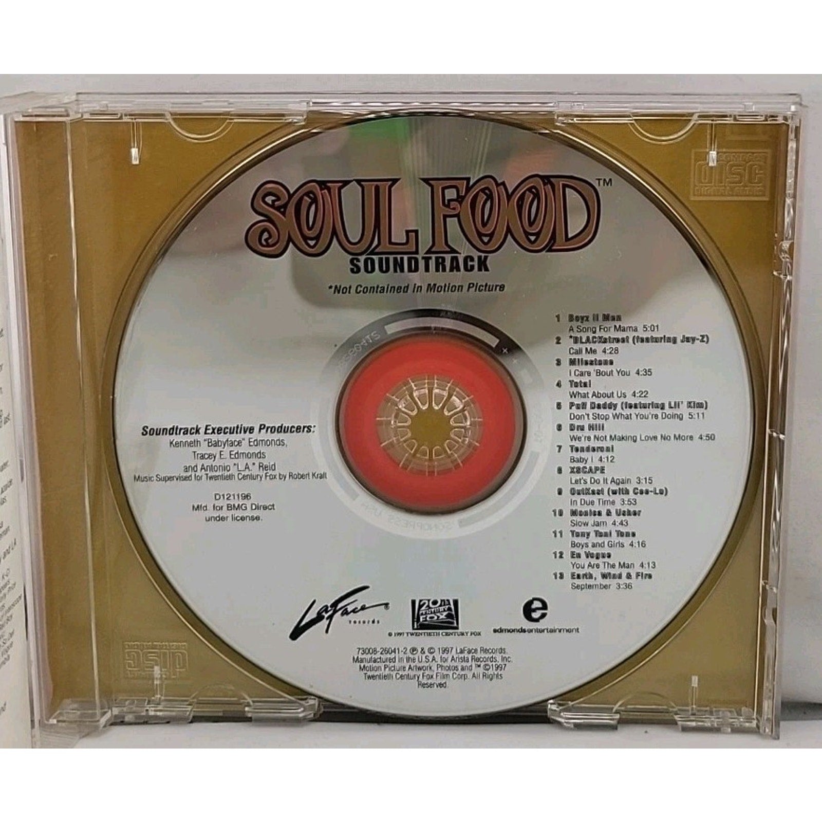 Soul Food: Music from the "Soul Food" Motion Picture - Original Soundtrack CD
