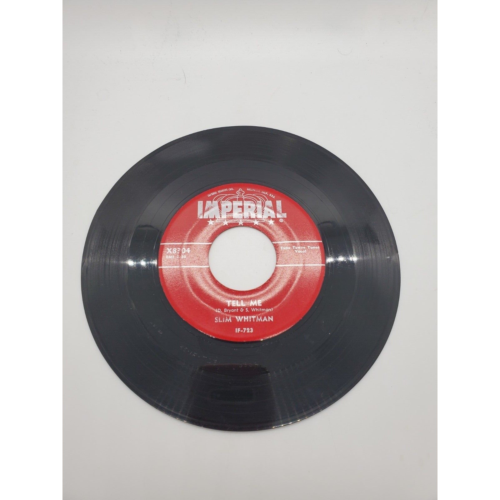 Slim Whitman - Tell Me/Tumbling Tumbleweeds