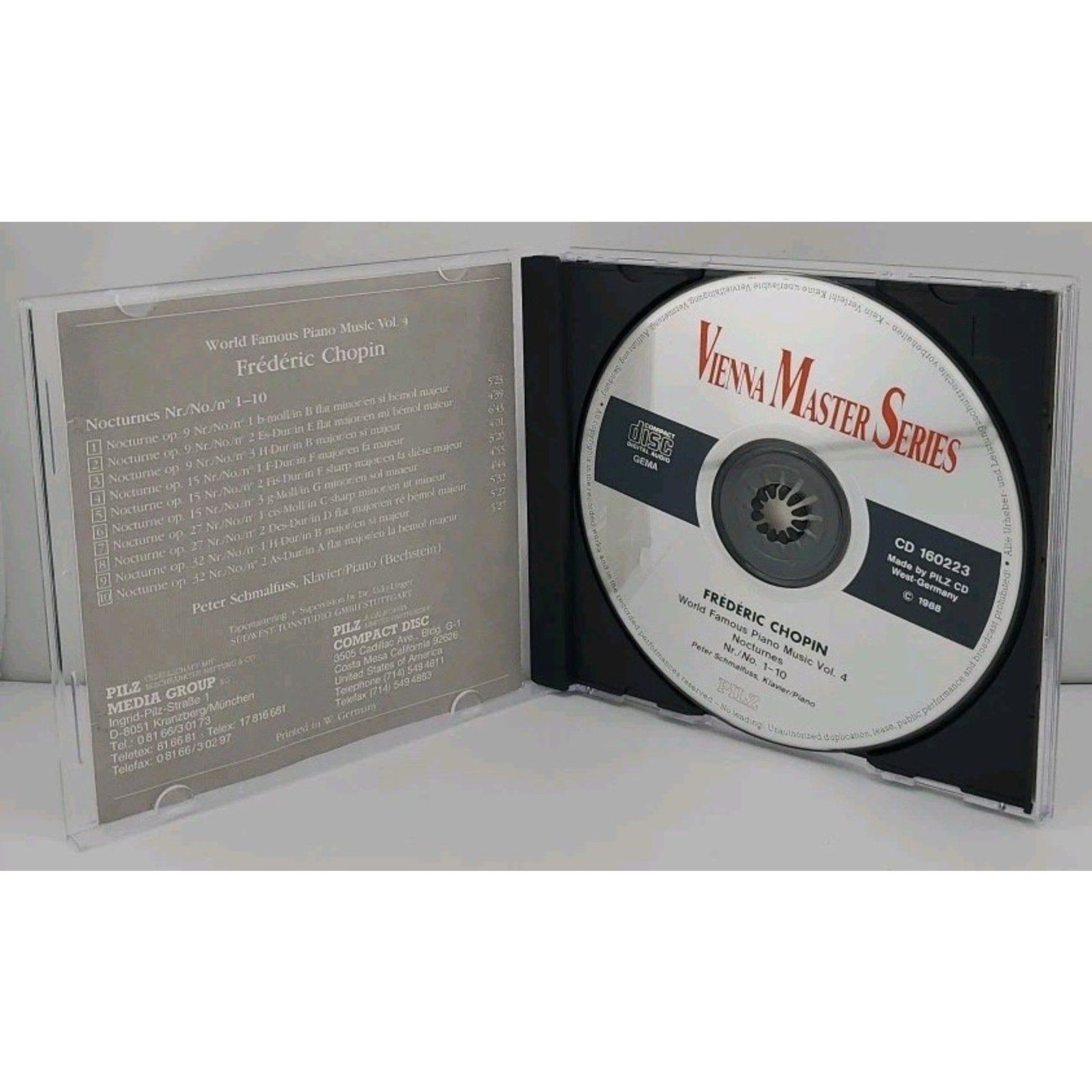 Vienna Master Series - Frederic Chopin CD Vol. 4