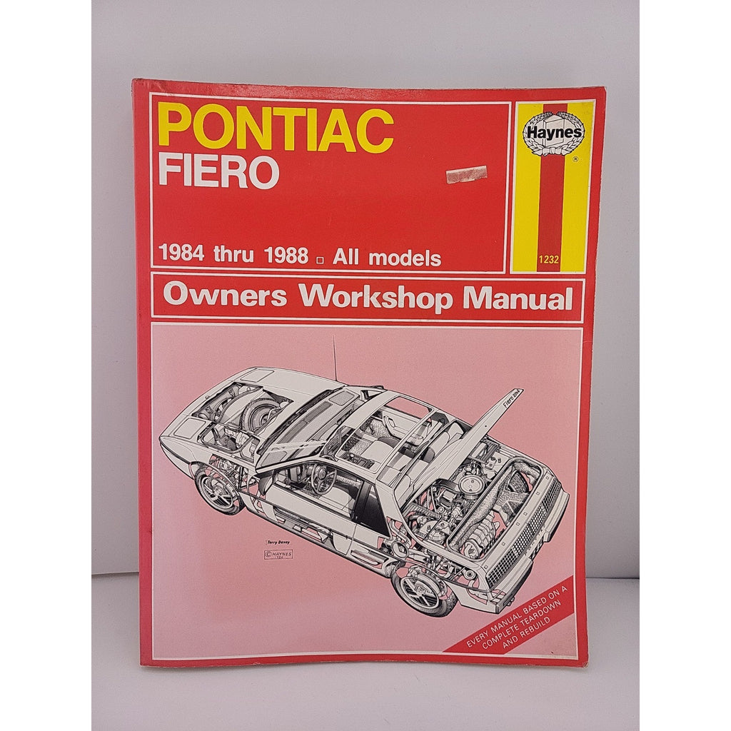 1984 thru 1988 Pontiac Fiero Haynes Automotive Repair Manual 79008