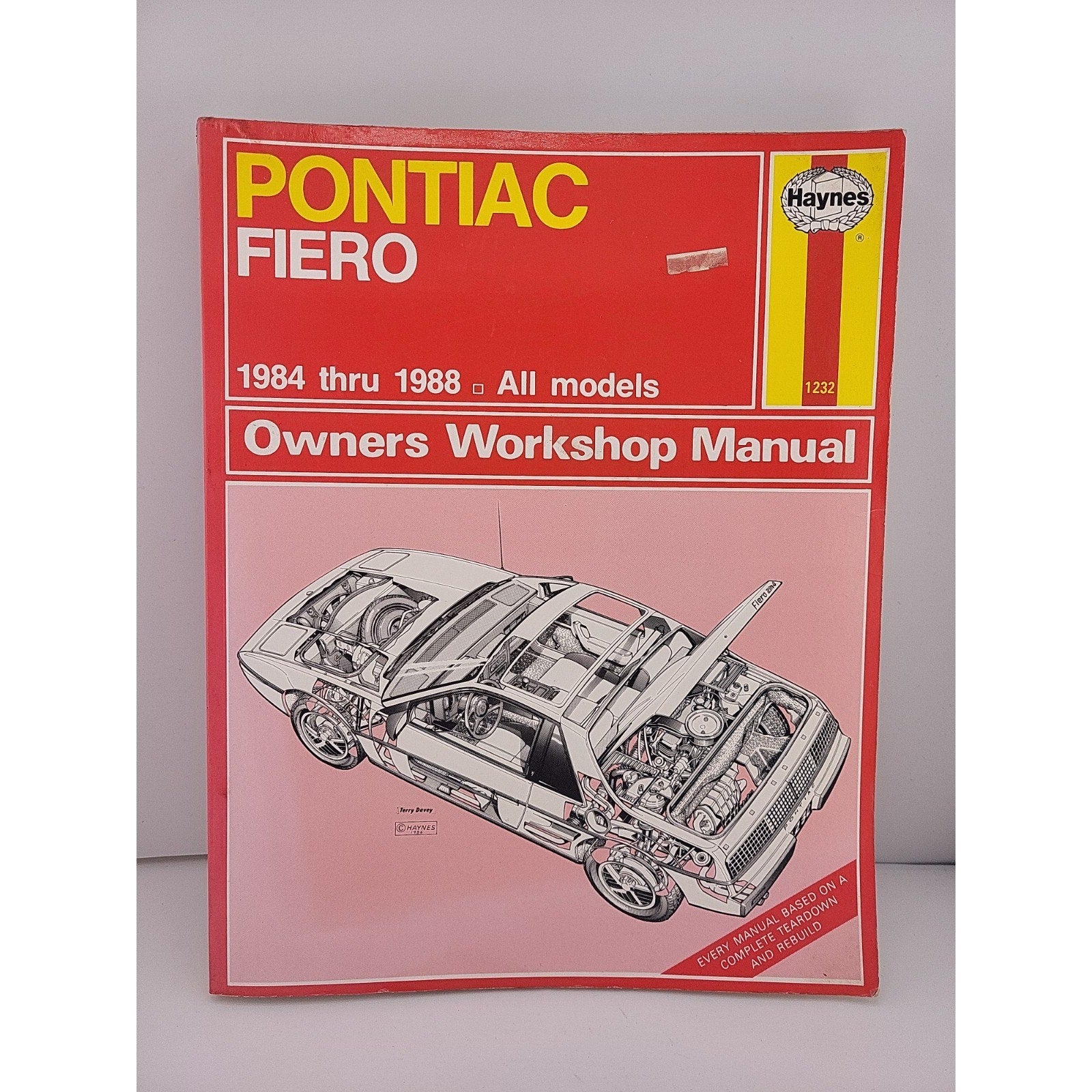 1984 thru 1988 Pontiac Fiero Haynes Automotive Repair Manual 79008