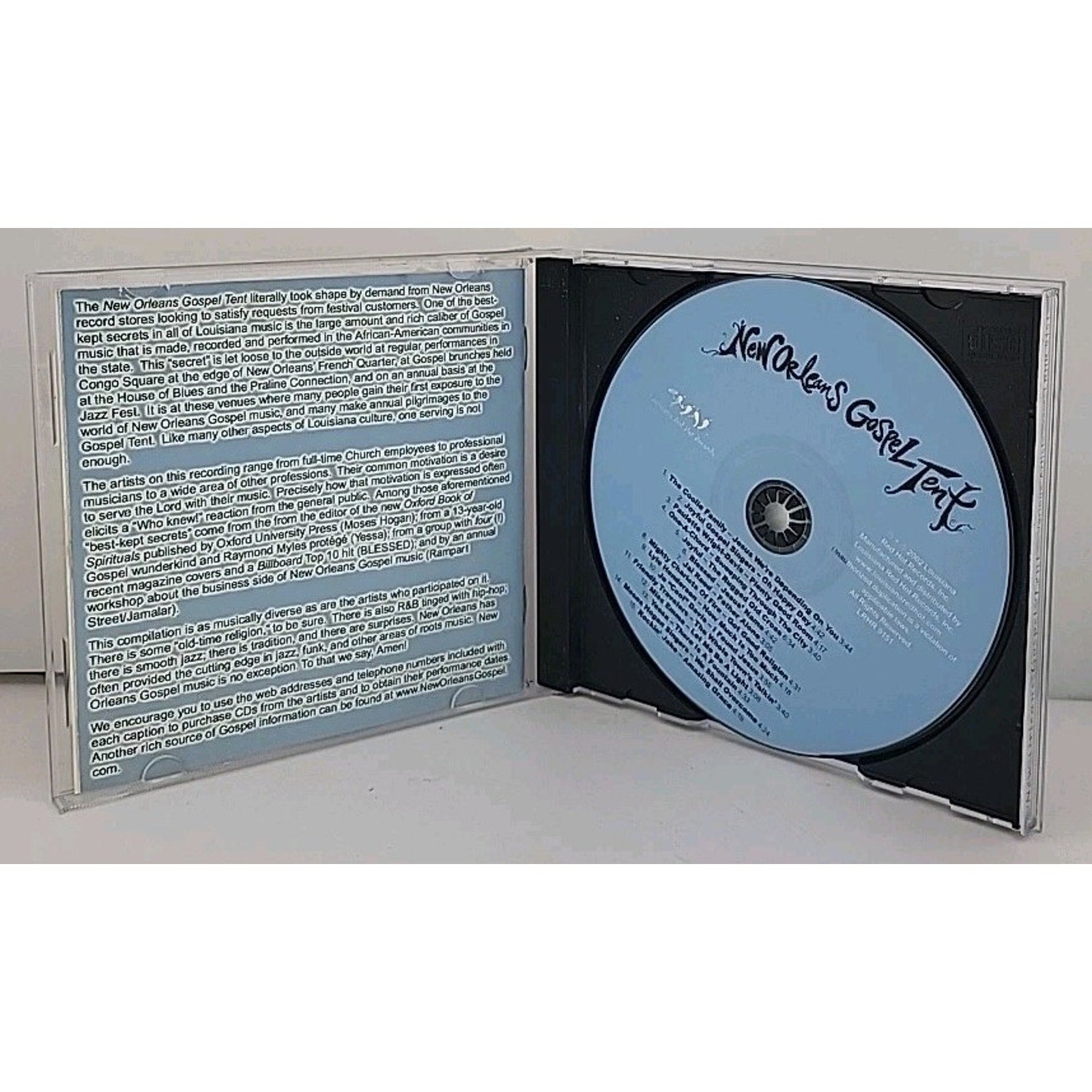 New Orleans Gospel Tent by Various (CD, 2002)