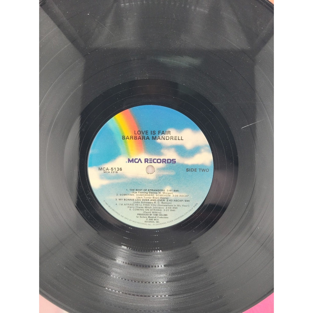 Barbara Mandrell, Love Is Fair LP 1980 MCA Records MCA-5136