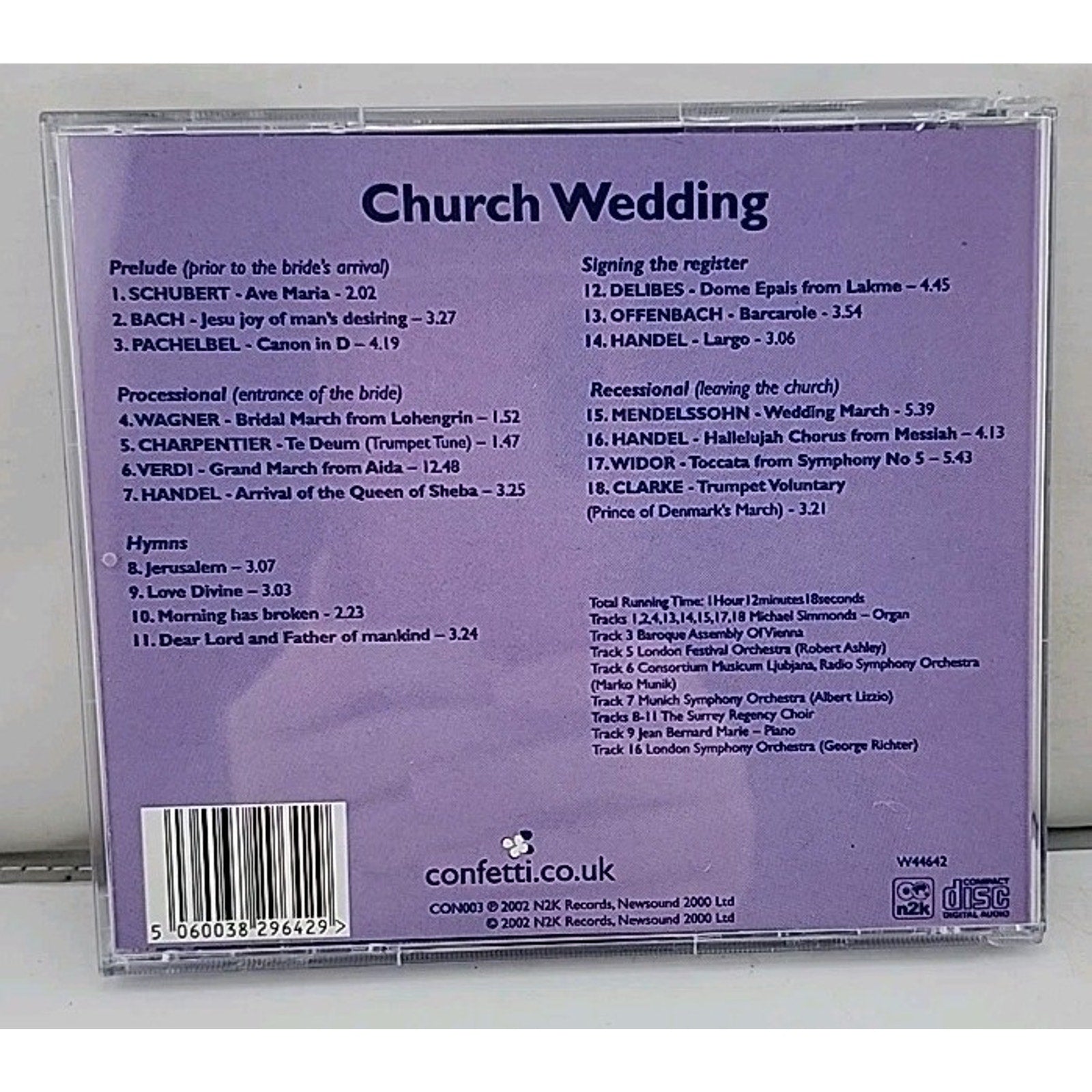 Music For Church Ceremonies (CD)
