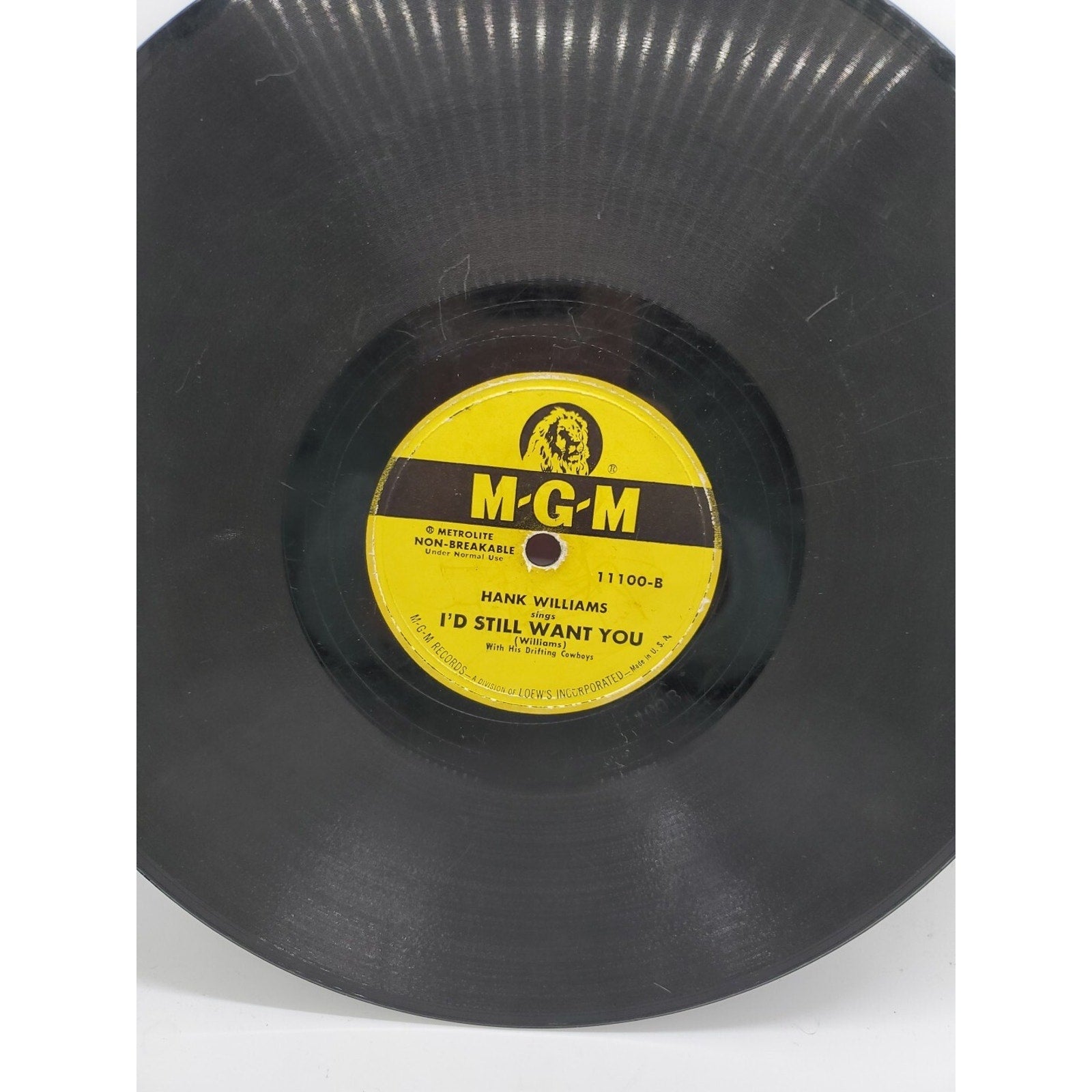 Hank Williams Baby We're Really In Love/I'd Still Want You (Record)