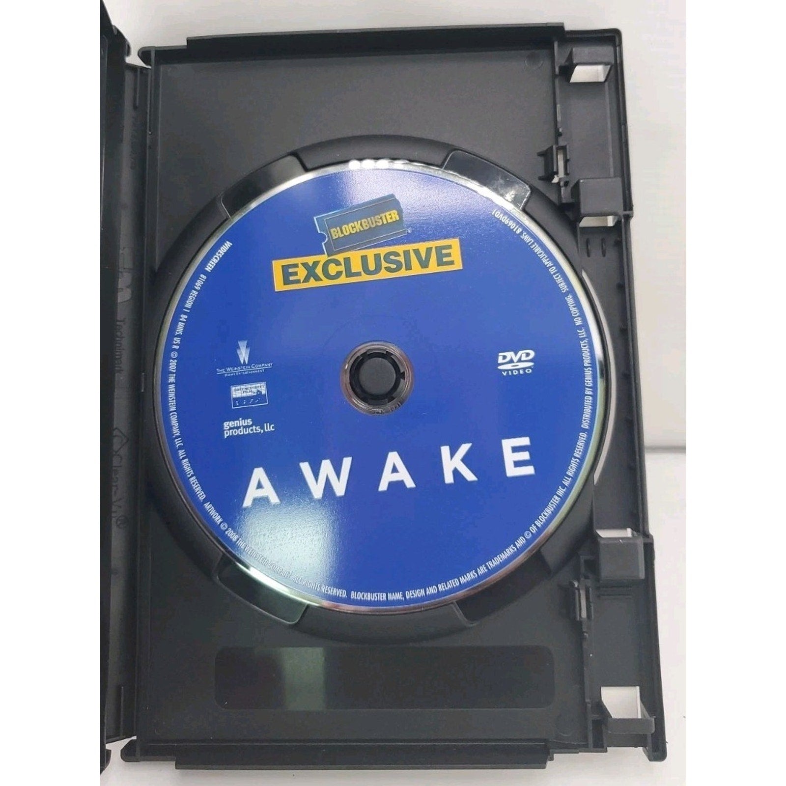 Awake (DVD) 2007 Blockbuster Exclusive