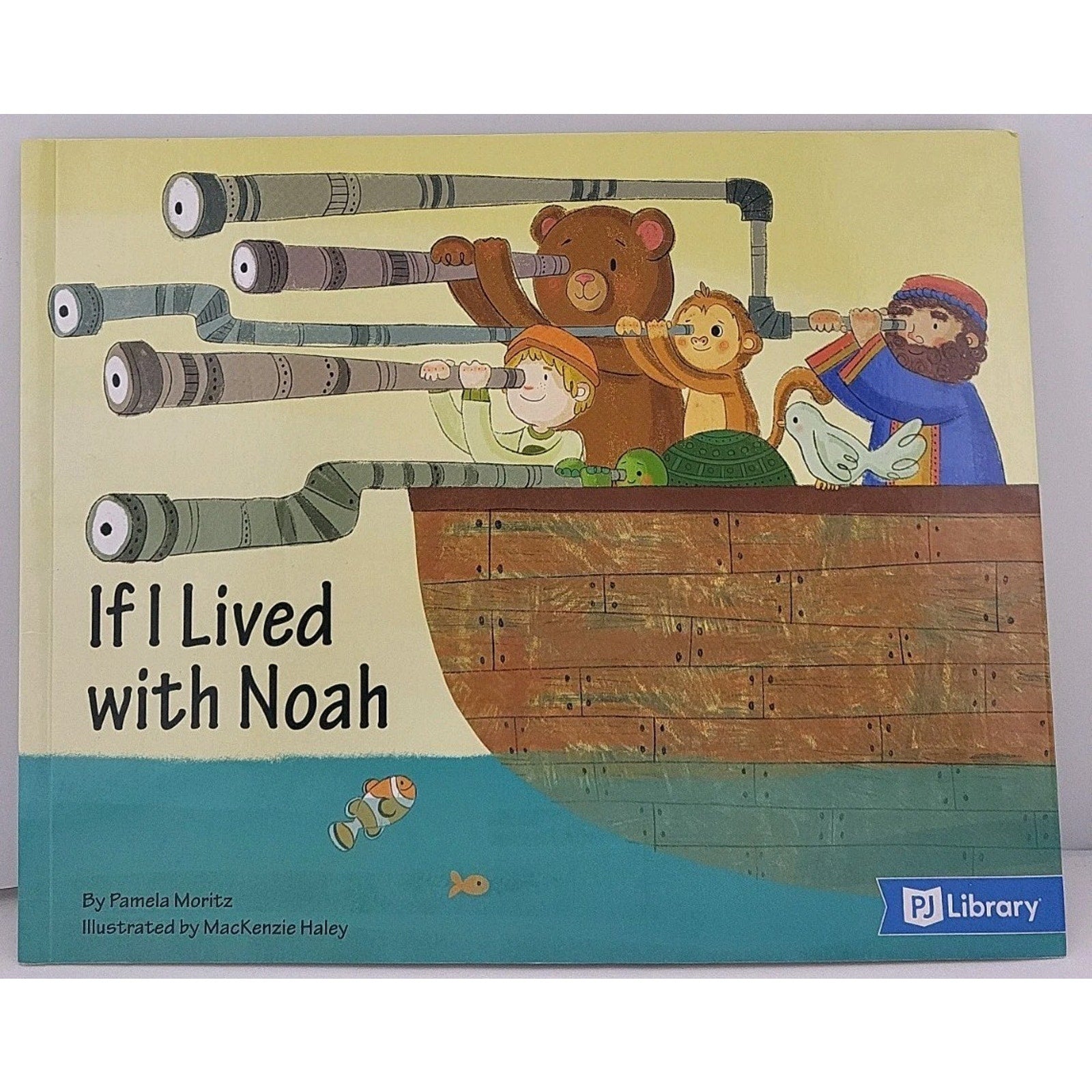 If I Lived with Noah by Pam Moritz (2020, Hardcover)