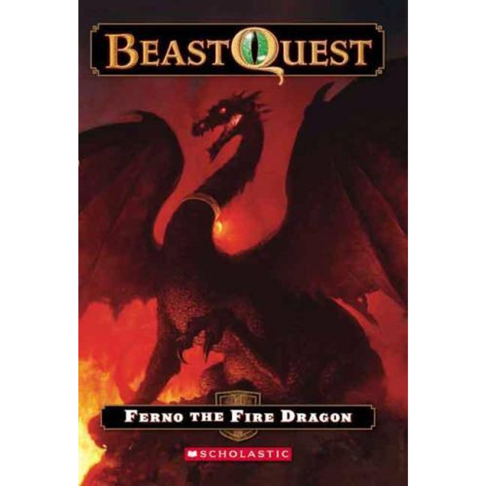 Beast Quest Ser.: Ferno the Fire Dragon by Adam Blade (2007, Trade Paperback)